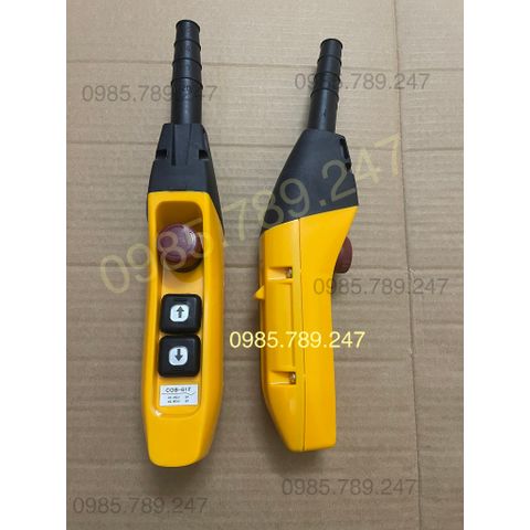 Tay bấm điều khiển dây COB 61F, COB 62F, COB 63F loại 2 kênh, 4 kênh, và 6 kênh + 1 dừng khẩn cấp