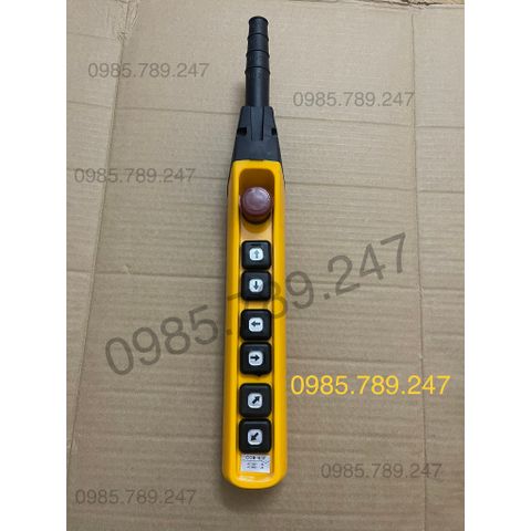 Tay bấm điều khiển dây COB 61F, COB 62F, COB 63F loại 2 kênh, 4 kênh, và 6 kênh + 1 dừng khẩn cấp