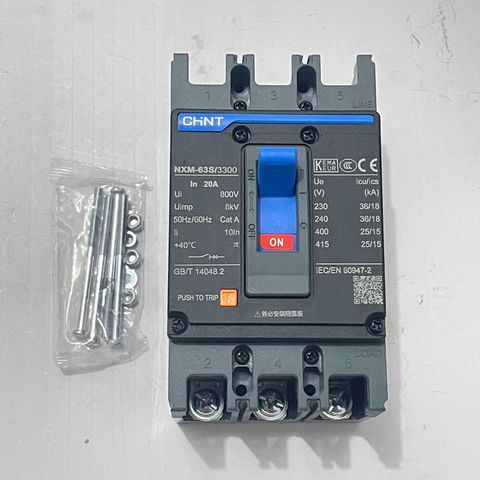 ✅ [Chính hãng Chint 100%] Aptomát, Át Khối 3P 20A, 32A, 50A, 63A, 80A, 100A, 125A, 160A ,200A, 225A, 250A, 315A, 400A