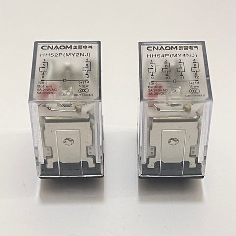 ✅ Rơ le trung gian 8 và 14 chân, Relay kiếng, loại 12V, 24V, 110V, 220V, 380V Relay trung gian, role, role kiếng