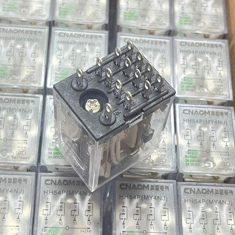 ✅ Rơ le trung gian 8 và 14 chân, Relay kiếng, loại 12V, 24V, 110V, 220V, 380V Relay trung gian, role, role kiếng