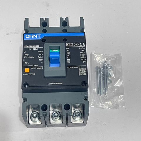 ✅ [Chính hãng Chint 100%] Aptomát, Át Khối 3P 20A, 32A, 50A, 63A, 80A, 100A, 125A, 160A ,200A, 225A, 250A, 315A, 400A