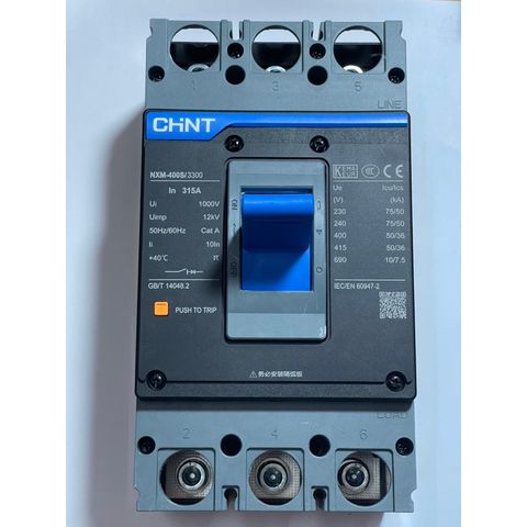 ✅ [Chính hãng Chint 100%] Aptomát, Át Khối 3P 20A, 32A, 50A, 63A, 80A, 100A, 125A, 160A ,200A, 225A, 250A, 315A, 400A