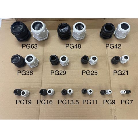 ✅ Combo 50 và 100 cái Ốc siết cáp, cút siết cáp PG19, PG21, PG25, PG29 (PG khác trong kho)