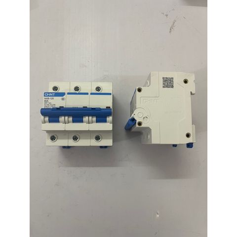 ✅ [ CHÍNH HÃNG CHINT 100%] Aptomat AC 3P, Át cài Chint 10A, 16A, 20A, 32A, 40A, 50A, 63A, 80A, 100A, 125A, NXB-63 MCB 3P