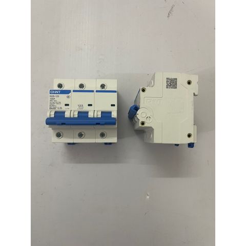 ✅ [ CHÍNH HÃNG CHINT 100%] Aptomat AC 3P, Át cài Chint 10A, 16A, 20A, 32A, 40A, 50A, 63A, 80A, 100A, 125A, NXB-63 MCB 3P