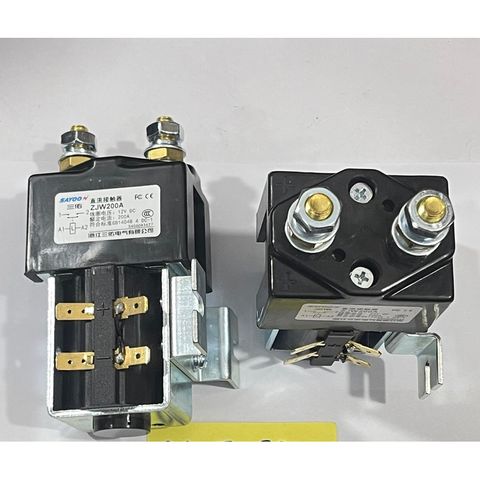 ✅ Khởi động từ DC 12V, 24V, 36V, 48V, 60V, 72V dùng cho xe nâng, cho ben nâng điện 12V 24V, Contactor SAYOON