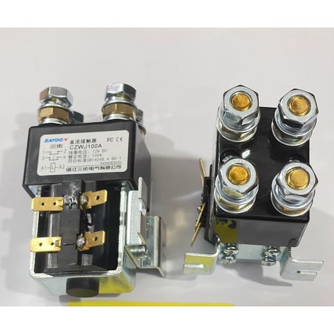 ✅ Khởi động từ DC 12V, 24V, 36V, 48V, 60V, 72V dùng cho xe nâng, cho ben nâng điện 12V 24V, Contactor SAYOON