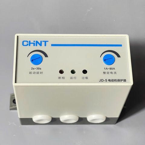 ✅ [CHÍNH HÃNG 100%] Rơ le bảo vệ động cơ CHINT JD-5, dòng bảo vệ 1A-80A, 80A-200A, 160A-400A, JD5 Nguồn AC380V