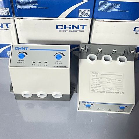 ✅ [CHÍNH HÃNG 100%] Rơ le bảo vệ động cơ CHINT JD-5, dòng bảo vệ 1A-80A, 80A-200A, 160A-400A, JD5 Nguồn AC380V