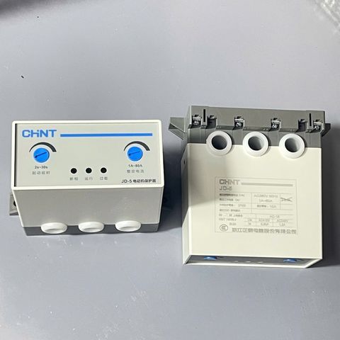 ✅ [CHÍNH HÃNG 100%] Rơ le bảo vệ động cơ CHINT JD-5, dòng bảo vệ 1A-80A, 80A-200A, 160A-400A, JD5 Nguồn AC380V