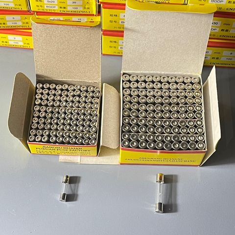 ✅ [Combo 100 cái ] Cầu chì ống 5x20, 6x30, cầu chì thủy tinh
