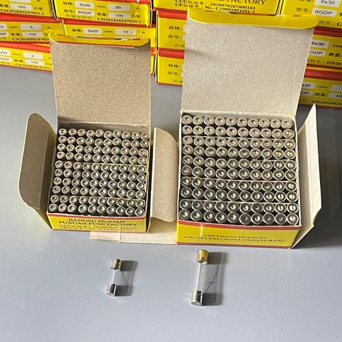 ✅ [Combo 100 cái ] Cầu chì ống 5x20, 6x30, cầu chì thủy tinh