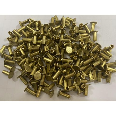 ✅ 10 cái Đinh tán đồng chuyên dùng cho Phíp phanh, Bố thắng, Đĩa phanh, Đĩa thắng loại D4x10, D4x12, D4xá