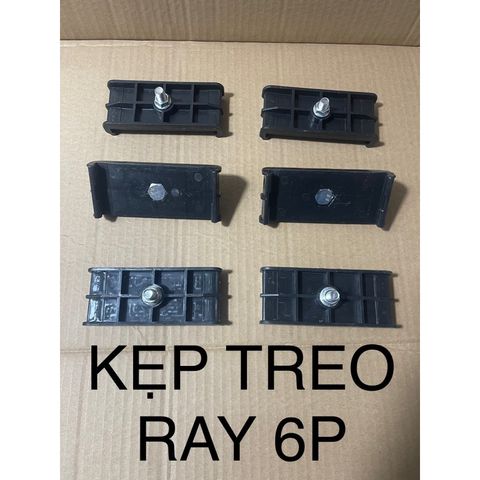 ✅ Kẹp treo ray điện 3P, 4P, 6P, bát nhựa kẹp ray và thanh đỡ, móc treo ray, ray điện cẩu trục, ray điện an toàn, kẹp ray