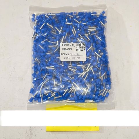 ✅ [ Combo 1000 cái ] Đầu cos Pin rỗng, đầu cos kim rỗng dùng cho dây điện 0,75 mm2 - 16 mm2, các màu Đỏ, Vàng, Xanh