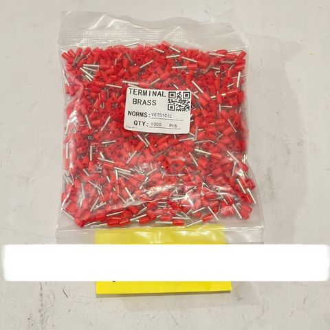 ✅ [ Combo 1000 cái ] Đầu cos Pin rỗng, đầu cos kim rỗng dùng cho dây điện 0,75 mm2 - 16 mm2, các màu Đỏ, Vàng, Xanh