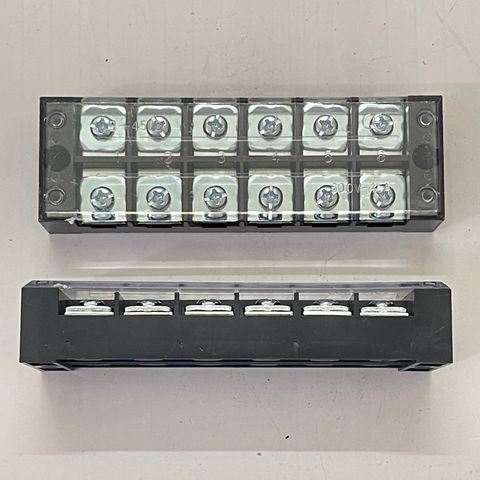 ✅ [COMBO 5 CÁI] Cầu đấu điện Domino 15A, 25A, 45A loại 4P, 6P, 12P, ký hiệu 1504-1506- 1512, 2504- 2506-2512, 4504- 4506