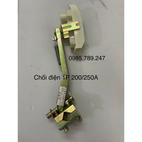 Chổi tiếp điện 1P 200A, 250A, 500A, 800A, Chổi trượt, dây trượt, thanh quẹt, chổi than, ray trượt