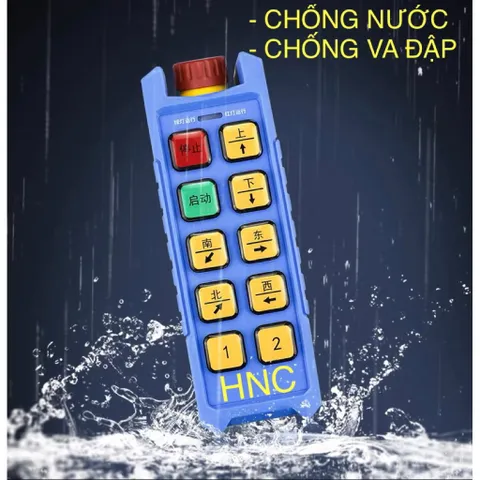 ✅ Điều khiển từ xa 8 kênh SIÊU BỀN F21-8S+, 12V, 24V, 220V, 380V, 36V, chống nước chống va đập