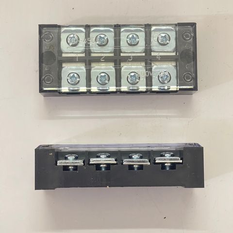✅ [COMBO 5 CÁI] Cầu đấu điện Domino 15A, 25A, 45A loại 4P, 6P, 12P, ký hiệu 1504-1506- 1512, 2504- 2506-2512, 4504- 4506