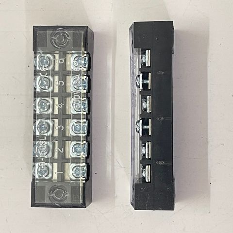 ✅ [COMBO 5 CÁI] Cầu đấu điện Domino 15A, 25A, 45A loại 4P, 6P, 12P, ký hiệu 1504-1506- 1512, 2504- 2506-2512, 4504- 4506