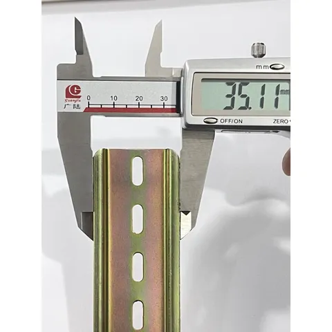 ✅ Combo 10 Thanh ray nhôm, thanh ray sắt (Hàng đẹp), thanh cài, gài Aptomat, khởi, dài từ 6cm - 50 cm, rail 35mm dày 1mm