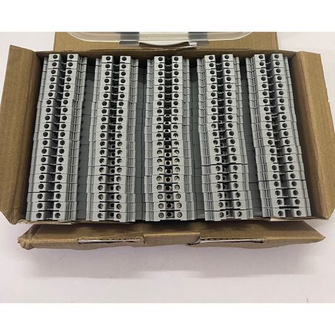 Combo 10 cầu đấu dây UK2.5 dùng trên thanh cài (Loại tốt)