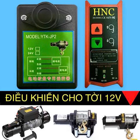 ✅ Điều khiển từ xa cho tời Điện Ác quy 12V, 24V từ 2000 lbs, 3000 lbs, 4000 lbs, 6000 lbs, 9000 lbs, 12000 lbs, 13500lbs