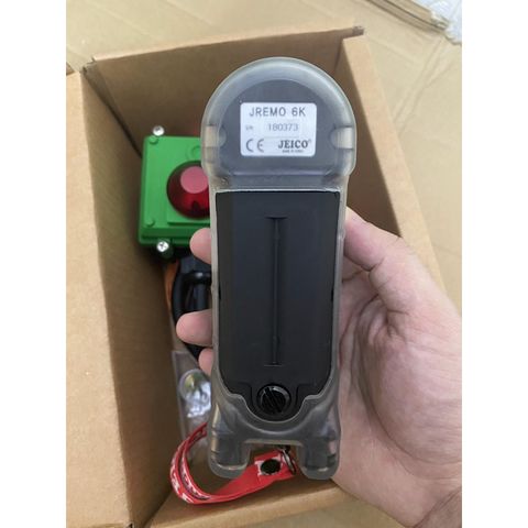 Điều khiển từ xa Jeico - Jremo 6K G nguồn AC 220V loại 6 kênh điều khiển dùng cho cầu trục