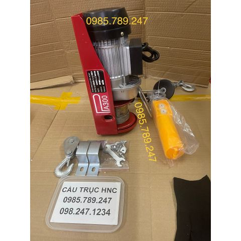 Tời điện PA300 - 220V, 650W, cáp dài 12m, 20m, 30m chất lượng cao số 1 Việt Nam, Pa300, pa300