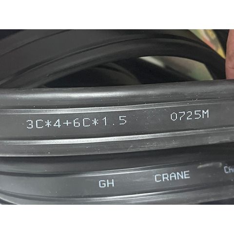 ✅ Cáp dẹt 3x4+6x1.5mm2, 3x6mm2+6x1.5mm2, 3x10+6x1.5mm2