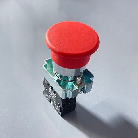 ✅ Nút STOP, Công tắc Đầu Nấm, Loại Loại màu Đỏ (thường đóng) và Màu xanh (thường mở)