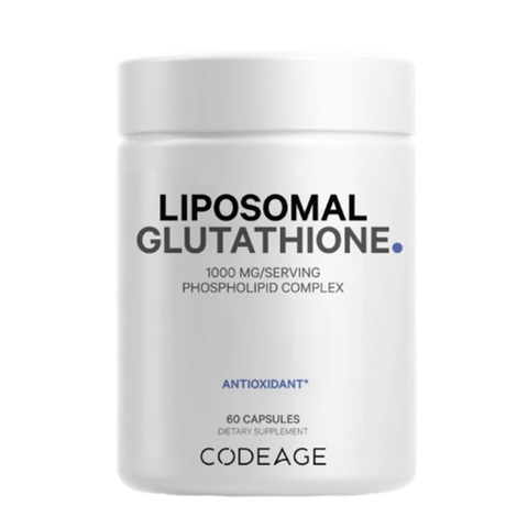 (Nhập Khâu) Viên Uống Codeage Liposomal Glutathione 1000mg - Hỗ Trợ Trắng Da, Ngăn Ngừa Oxy Hóa