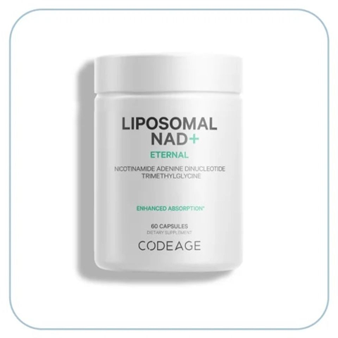 (Nhập Khẩu) Viên Uống Codeage Liposomal NAD+ – Giải Pháp Trẻ Hóa Da và Tăng Cường Năng Lượng (Hộp 60 Viên)