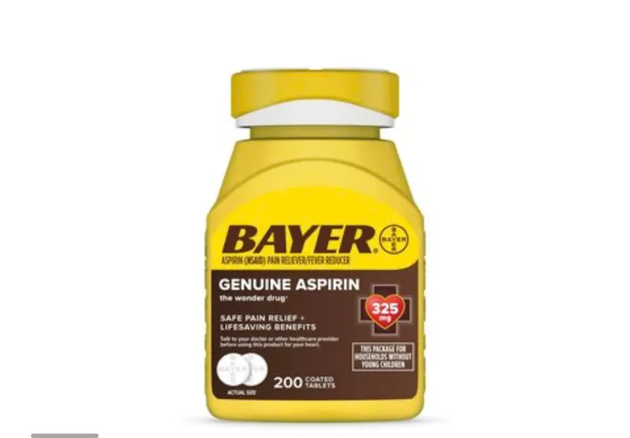 Bayer genuine aspirin 200 viên