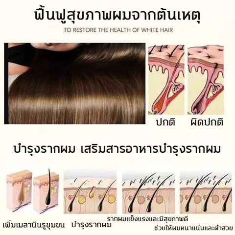 Tóc chuyển sang màu đen dầu gội đầu, tóc trắng Dầu gội đầu chuyển sang màu đen Dầu gội thảoo dượcc tự nhiên Sửa chữaa tóc