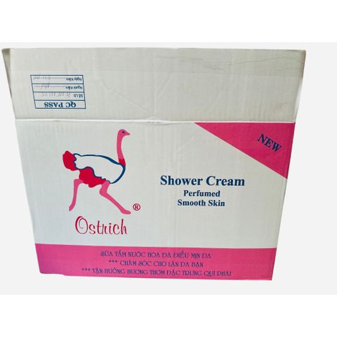 1 CHAI SỮA TẮM ĐÀ ĐIỂU MỊN DA OSTRICH 900ML - Sản Phẩm Chính Hãng