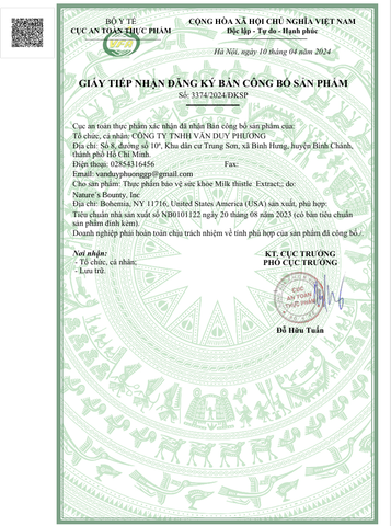 TPBVSK Milk Thistle Extract - Bảo vệ, tăng cường chức năng của Gan. (Date 09/2027 giảm 35%)