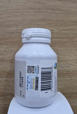Viên uống DHA cho trẻ Bioisland 60 viên nhập chính ngạch - Hỗ trợ sức khỏe não bộ và thị lực, thực phẩm chức năng cho bé từ 4 tuần tuổi trở lên