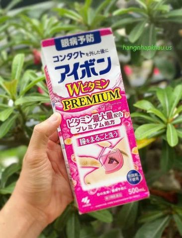 Nước Rửa Mắt Kobayashi Nhật Bản 500ml – Làm Sạch, Làm Dịu, Chăm Sóc Mắt Mỗi Ngày