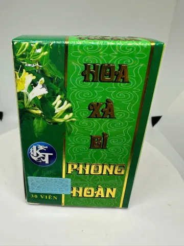 Hoa xà bì phong hoàn 30 viên triị ngứa, dị ứng, mề đay