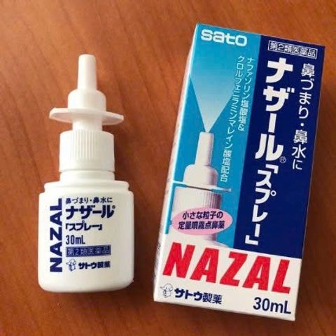 Dung Dịch Xịt Mũi Sato Nhật Bản 30ml – Làm Sạch, Thông Thoáng, Dễ Chịu Mỗi Ngày