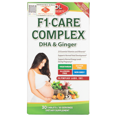[Nhập khẩu] F1-Care Complex Olympian Labs  - Vitamin tổng hợp cho phụ nữ mang thai và cho con bú (30v)