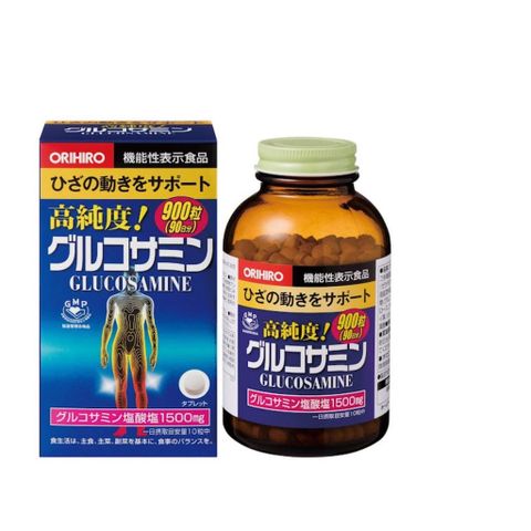 (Hàng Nhật) Viên Uống Glucosamine Orihiro 1500mg Nhật Bản 360 Viên - Hỗ Trợ Xương Khớp Người Trưởng Thành