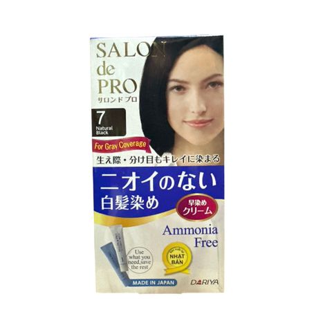 Kem Nhuộm Phủ Bạc Không Mùi SALON de PRO Dành Cho Nữ Hàng Nhập Khẩu Chính Hãng - Có lựaa chọnn