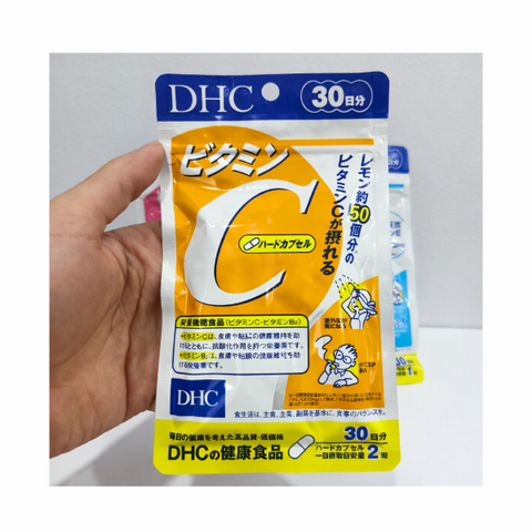 Viên uống DHC Vitamin C 1000mg hỗ trợ đề kháng sáng da 30 ngày (Gói 60 viên)