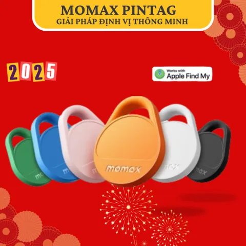 Thiết Bị Định Vị Momax PINPOP - Pin 365 Ngày - Không Giới Hạn Khoảng Cách Định Vị - Định Vị Xe Máy, Ô Tô, Trẻ Em, Đồ Đạc
