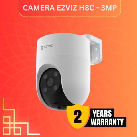 EZVIZ H8C 3MP - Bảo vệ ngôi nhà của bạn với tầm nhìn 360 độ sắc nét