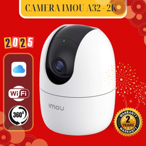 Camera Imou A32 - 2K: An ninh trọn vẹn, hình ảnh sắc nét